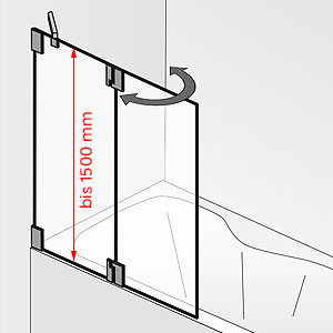 bis 1500 mm: bis 1500 mm