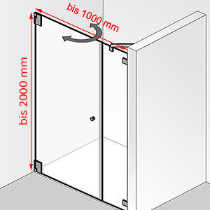 bis 1000 mm / bis 2000 mm: bis 1000 mm / bis 2000 mm