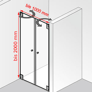 bis 1000 mm / bis 2000 mm: bis 1000 mm / bis 2000 mm