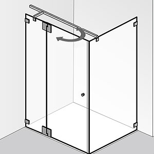 mit Pendeltür: mit Pendeltür