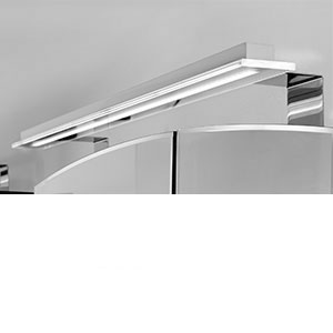 LED-Aufbauleuchte chrom, 8,53 Watt, 600 mm: LED-Aufbauleuchte chrom, 8,53 Watt, 600 mm