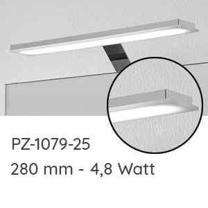 LED-Aufsatzleuchte 4,8 Watt, 28 cm Breite: LED-Aufsatzleuchte 4,8 Watt, 28 cm Breite