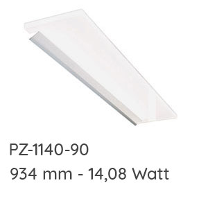 LED-Aufbau-Flächenleuchte 934 mm breit: LED-Aufbau-Flächenleuchte 934 mm breit