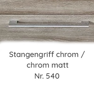 Stangengriff chrom / chrom matt: Stangengriff chrom / chrom matt