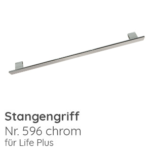 Stangengriff Chrom Nr. 596: Stangengriff Chrom Nr. 596