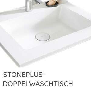 STONEPLUS-Doppelwaschtisch: STONEPLUS-Doppelwaschtisch