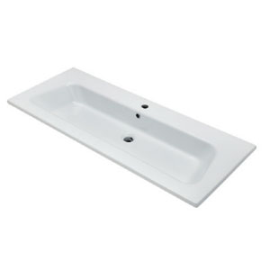 120 cm - LAVABO BLOB 1200, mit Überlauf: 120 cm - LAVABO BLOB 1200, mit Überlauf