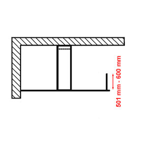 501 mm bis 600 mm: 501 mm bis 600 mm