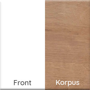 Weiß / Berg-Eiche: Weiß / Berg-Eiche