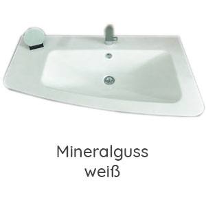 Mineralguss Weiß: Mineralguss Weiß