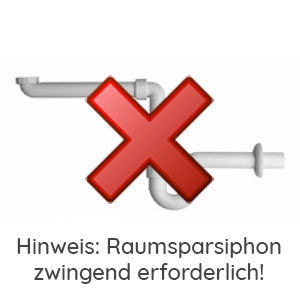 ohne Raumsparsiphon: ohne Raumsparsiphon