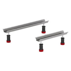 mit MEPA Badewannenfüßen - asymetrisch: mit MEPA Badewannenfüßen - asymetrisch