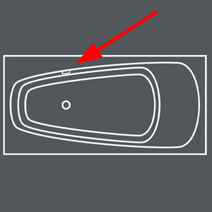 in Liegerichtung rechts: in Liegerichtung rechts