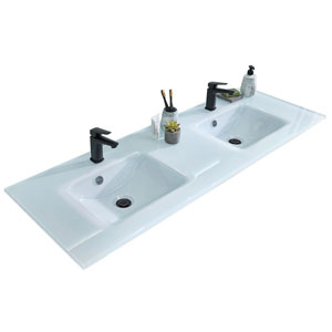 Glas, Optiwhite, externer Überlauf: Glas, Optiwhite, externer Überlauf