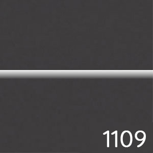 Anthrazit Hochglanz - chromfarbene Einlage: Anthrazit Hochglanz - chromfarbene Einlage