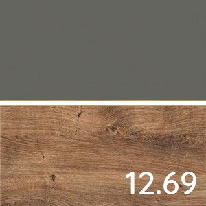 Glas Grau - Eiche Ribbeck quer Nachbildung: Glas Grau - Eiche Ribbeck quer Nachbildung