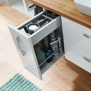 feste Seitenwand links - Öffnung rechts: feste Seitenwand links - Öffnung rechts