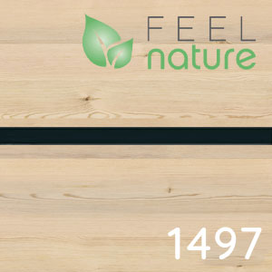 Polar Pinie quer Nachbildung - schwarze Einlage: Polar Pinie quer Nachbildung - schwarze Einlage