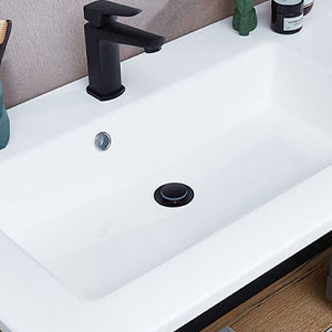 Solid Surface, Weiß Matt - 122 cm: Solid Surface, Weiß Matt - 122 cm