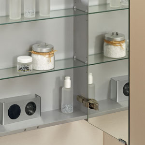 doppelt verspiegelt - Tiefe Spiegelschrank 16 cm: doppelt verspiegelt - Tiefe Spiegelschrank 16 cm