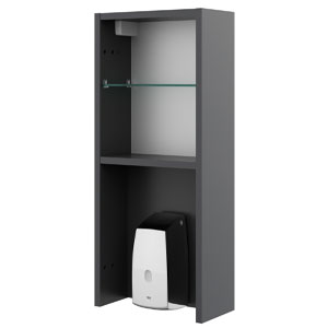 Platz für den Seifenspender links: Platz für den Seifenspender links