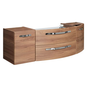 mit 2 Drehtüren und 2 Auszügen: mit 2 Drehtüren und 2 Auszügen