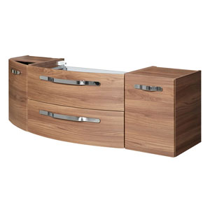 mit 2 Drehtüren und 2 Auszügen: mit 2 Drehtüren und 2 Auszügen