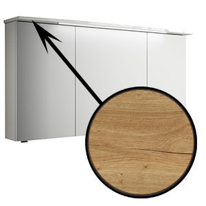 TwinLED, 6,7 Watt, 122 cm - Halifax Eiche quer NB: TwinLED, 6,7 Watt, 122 cm - Halifax Eiche quer NB