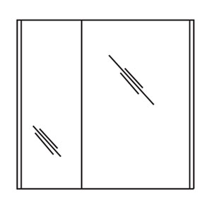 Große Tür rechts, kleine Tür links: Große Tür rechts, kleine Tür links