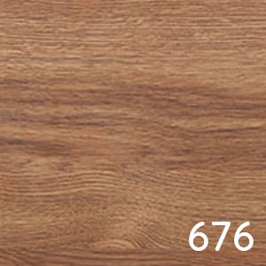 Charleston Eiche - grifflos - folierte Front: Charleston Eiche - grifflos - folierte Front