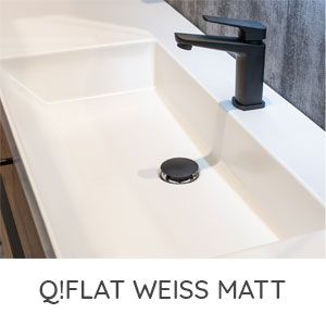 Qflat weiss matt: Qflat weiss matt