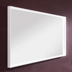 Alurahmen weiß matt lackiert - 1400 mm Breite: Alurahmen weiß matt lackiert - 1400 mm Breite