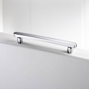 mit Wannengriff Lang Chrom vormontiert: mit Wannengriff Lang Chrom vormontiert