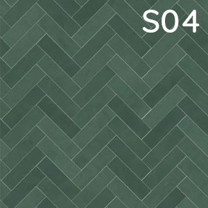 Fliese Fischgräte-Grün: Fliese Fischgräte-Grün