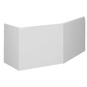 mit Badewannenschürze - P085 - Links: mit Badewannenschürze - P085 - Links