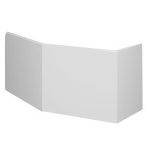 mit Badewannenschürze - P085 - Rechts: mit Badewannenschürze - P085 - Rechts