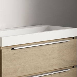 75 cm - chrom: 75 cm - chrom