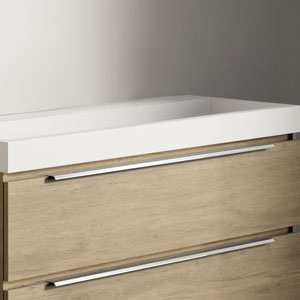 90 cm - chrom: 90 cm - chrom