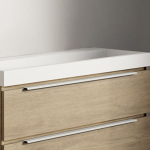 90 cm - weiss: 90 cm - weiss