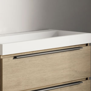 75 cm - Edelstahl: 75 cm - Edelstahl