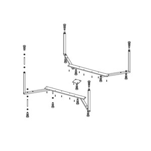 mit Badewannenfüßen - 14: mit Badewannenfüßen - 14