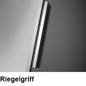 Riegelgriff 240 mm - für vergrößerte Türöffnung: Riegelgriff 240 mm - für vergrößerte Türöffnung