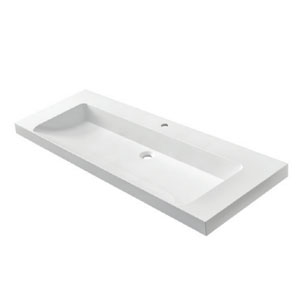 120 cm - RonX 1200C, inkl. Clou Ab- und Überlauf in Chrom: 120 cm - RonX 1200C, inkl. Clou Ab- und Überlauf in Chrom