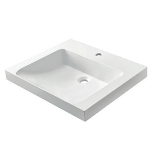 60 cm - RonX 600C, inkl. Clou Ab- und Überlauf in Chrom: 60 cm - RonX 600C, inkl. Clou Ab- und Überlauf in Chrom