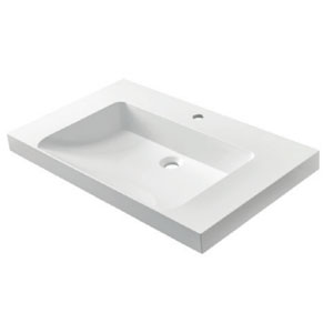 80 cm - RonX 800C, inkl. Clou Ab- und Überlauf in Chrom: 80 cm - RonX 800C, inkl. Clou Ab- und Überlauf in Chrom