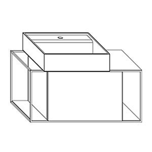 Becken links: Becken links