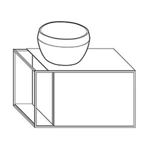 Becken links: Becken links