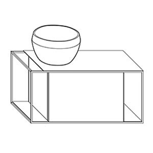 Becken links: Becken links