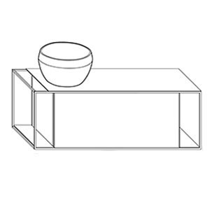 Becken links: Becken links