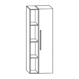 Rechts - Regal Links: Rechts - Regal Links